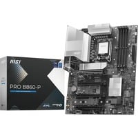 MSI PRO B860-P socket 1851 moederbord zilver, RAID, 5Gb-LAN, Sound, ATX