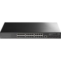 Cudy 24-GbE 4-SFP+ L3 Managed Gigabit Switch Zwart