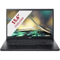 Acer Aspire 7 A715-76G-53FN 15.6"  laptop Zwart | i5-12450H | RTX 2050 | 16 GB | 512 GB SSD