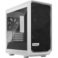 Fractal Design Meshify 2 Mini White TG Clear Tint midi tower behuizing Wit | 2x USB-A | 1x USB-C | Tempered Glass