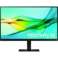 SAMSUNG ViewFinity S6 S60UD LS27D600UAUXEN 27" monitor Zwart, HDMI, DisplayPort
