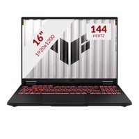 ASUS TUF Gaming A16 FA608WV-RL019W 16"  gaming laptop Donkergrijs | Ryzen AI 9 HX 370 | RTX 4060 | 16 GB | 1 TB SSD