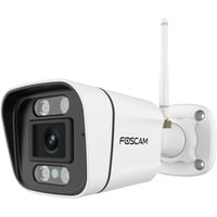 Foscam V5P, 3K/5MP Dual-Band WiFi camera met geluid- en lichtalarm Wit