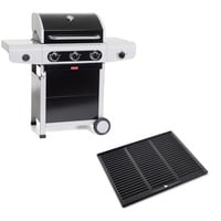 Barbecook Siesta 310 Black Edition gasbarbecue Zwart, Incl. planchaplaat