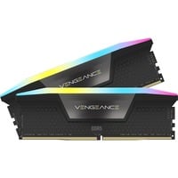 Corsair 64 GB DDR5-5600 Kit werkgeheugen Zwart, CMH64GX5M2B5600C36, Vengeance RGB, XMP 3.0