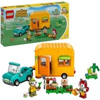 LEGO Animal Crossing - Leifs caravan en tuinwinkel Constructiespeelgoed 77054