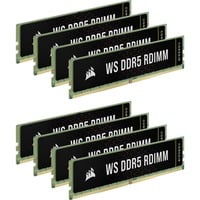 Corsair 256 GB DDR5-5600 ECC (8x 32 GB) Octo-Kit servergeheugen Zwart, CMA256GX5M8B5600C40, WS, XMP 3.0