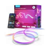 Govee Neon Rope Light 2 (5 meter) ledstrip Wit, 2,4GHz-wifi + Bluetooth