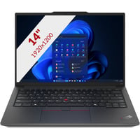 Lenovo ThinkPad E14 Gen 6 (21M7007JMH) 14"  laptop Zwart | Core Ultra 7 155H | Arc Graphics | 32 GB | 1 TB SSD