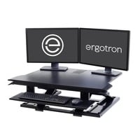 Ergotron WorkFit-TX Standing Desk Converter standaard Zwart