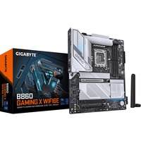 GIGABYTE B860 GAMING X WIFI6E socket 1851 moederbord Wit, RAID, 2,5Gb-LAN, Wi-Fi 6E, BT, Sound, ATX