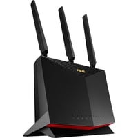 ASUS 4G-AC86U wlan lte router Zwart/rood