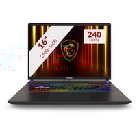 Alternate MSI Vector A16 HX A8WIG-025NL 16" gaming laptop Grijs | R9 8940HX | RTX 5080 | 32 GB | 1 TB SSD aanbieding