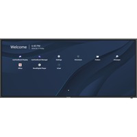 ViewSonic CDE92UW 92" Ultra Wide Public Display Zwart, HDMI, DisplayPort, RS-232, LAN, Audio, USB-C, Android 13