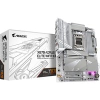 GIGABYTE X870 AORUS ELITE WIFI7 ICE socket AM5 moederbord Zilver, RAID, 2,5Gb-LAN, WLAN, BT, Sound, ATX