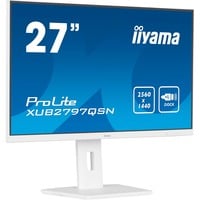 iiyama ProLite XUB2797QSN-W1 27" monitor Wit (mat), HDMI, DisplayPort, USB-C, LAN, Audio
