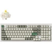 Keychron Q5 Max-P4, toetsenbord Wit, US lay-out, Gateron Jupiter Banana, 96%, RGB leds, KSA double-shot PBT, hot swap, Knob, 2.4GHz | Bluetooth 5.1 | USB-C