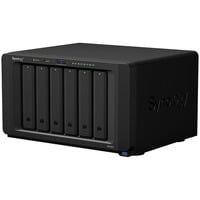 Synology DiskStation DS1621+ nas Zwart, 4x LAN, 3x USB 3,0