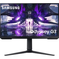 SAMSUNG Odyssey G3 G32A 24" gaming monitor Zwart, 1x HDMI, 1x DisplayPort, 165 Hz