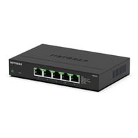 Netgear 5-port 2.5G Multi-Gigbit  Ethernet Plus Switch (MS305E) Zwart, Unmanaged