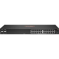 Hewlett Packard Enterprise Aruba CX 6100 24G 4SFP+ switch Zwart, 1U