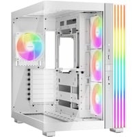 be quiet! Light Base 600 LX midi tower behuizing Wit | 2x USB-A | 1x USB-C | RGB | Tempered Glass