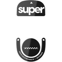 Pulsar Superglide Version 2 Glass Skates for Logitech G Pro X Superlight 2 muis skate Zwart