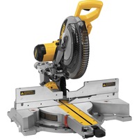 DEWALT Paneelzaag DWS 780 afkort- en verstekzaag Geel, 1.675 Watt