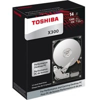 Toshiba X300 14 TB harde schijf SATA 6 Gb/s, Retail