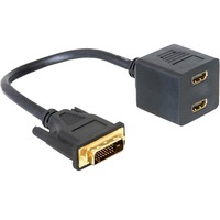 DeLOCK Adapter DVI 25 - 2x HDMI 65069