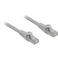 Sharkoon Patchkabel SFTP, RJ-45 met Cat.6a Grijs, 3 meter, Halogeenvrij