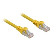 Sharkoon Patchkabel SFTP, RJ-45 met Cat.6a Geel, 3 meter, Halogeenvrij