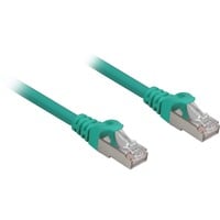 Sharkoon Patchkabel SFTP, RJ-45 met Cat.6a Groen, 10 meter, Halogeenvrij