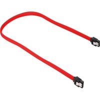 Sharkoon Sata III sleeve kabel Rood, 0,45 meter