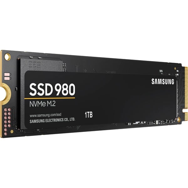 Samsung 980, 1 TB MZ-V8V1T0BW, (2280), PCIe Gen 3.0 x4, NVMe 1.4