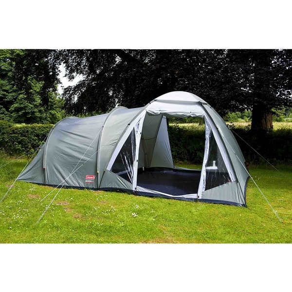 Coleman Waterfall 5 Deluxe tent Donkergroen/lichtgrijs