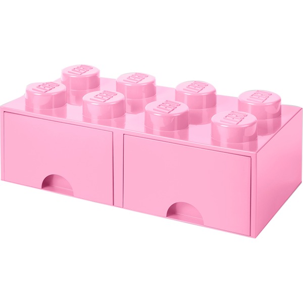 Op en neer gaan Snikken Afwijzen Room Copenhagen LEGO Brick Drawer 8 Roze opbergdoos Roze