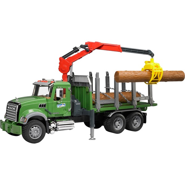 bruder log truck