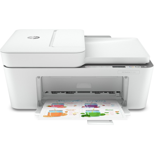onstabiel Conventie Kort leven HP DeskJet 4120e all-in-one inkjetprinter met faxfunctie Wit, HP+, Printen,  kopiëren, scannen, faxen via