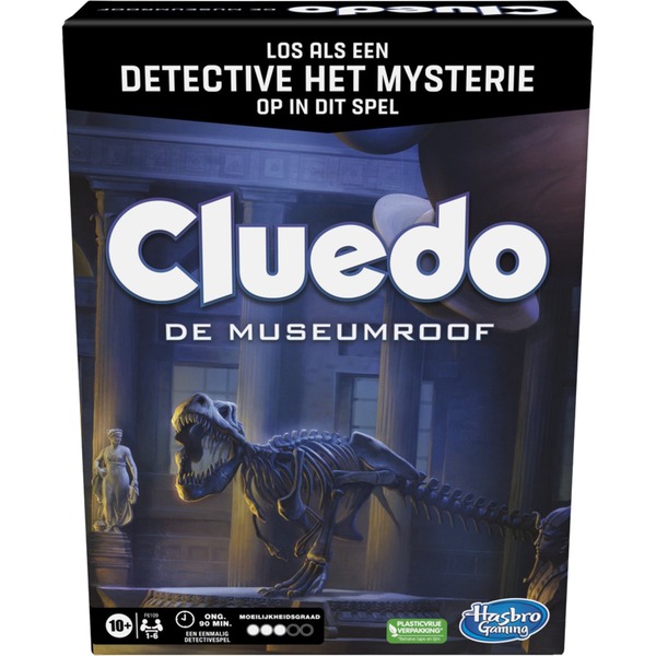 Monnik jukbeen Kreet Hasbro Cluedo - De museumroom Escape Game Bordspel Nederlands, 1 - 6  spelers, 90 minuten, Vanaf 10 jaar