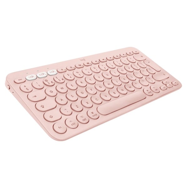 Overname hetzelfde luister Logitech K380 for Mac Multi-Device Bluetooth Keyboard - Roze, toetsenbord  Lichtroze, US lay-out, Bluetooth