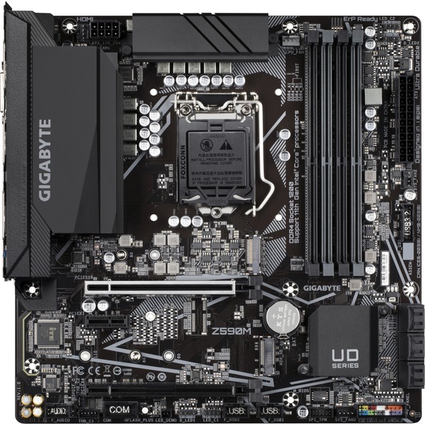 Gigabyte z590d настройка raid