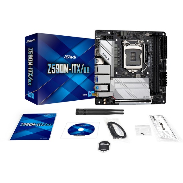 Asrock z590m itx ax обзор