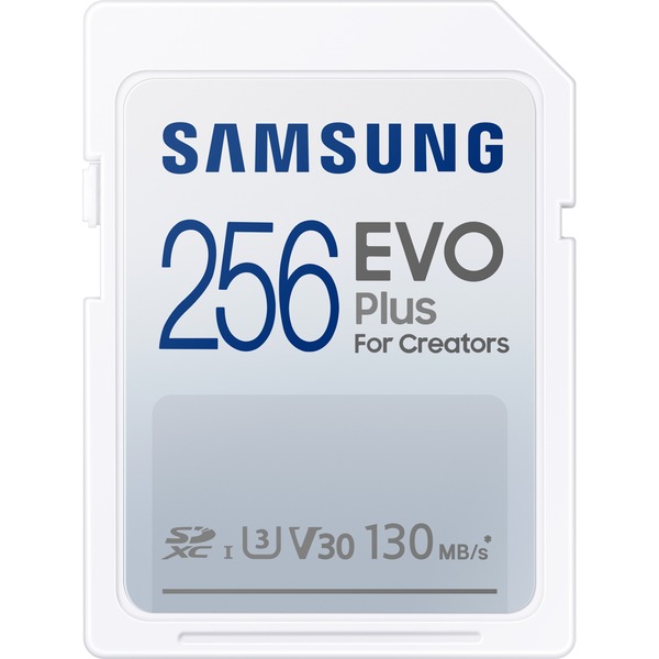 kans Tarief Recreatie Samsung EVO Plus SDHC 256 GB (2021) geheugenkaart Wit, MB-SC256K/EU, Class  10