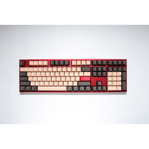 Ducky One 2 Rosa 21 Gaming Toetsenbord Us Lay Out Mx Brown Pbt Double Shot