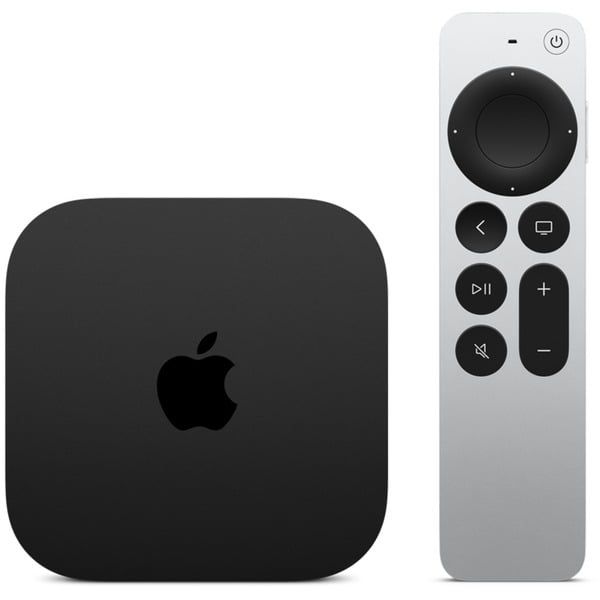 wolf Open gemiddelde Apple TV 4K (3e generatie) Wi‑Fi streaming client Zwart, 64 GB