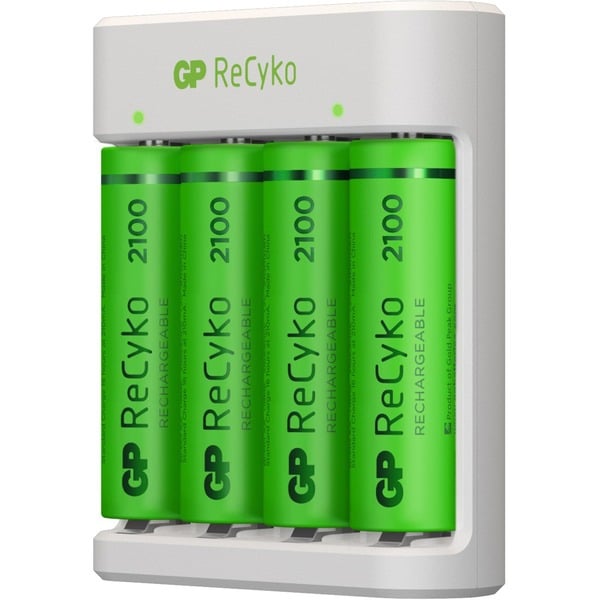 Gp Batteries Recyko Charger Usb E X Aa Oplader Wit