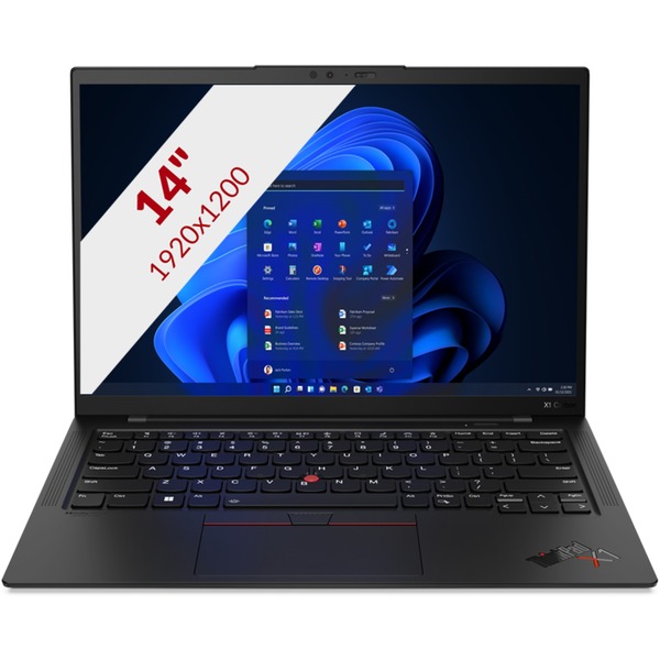 Verplicht Verslaving geest Lenovo ThinkPad X1 Carbon Gen 10 (21CB009SMH) 14" laptop Zwart | i7-1255U |  Iris Xe