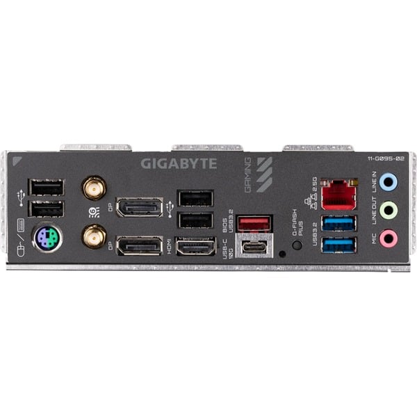 GIGABYTE B650M Gaming X AX, Socket AM5 Moederbord Donkerbruin, RAID, 2. ...