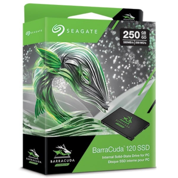 Seagate Barracuda 120 250 Gb Ssd Za250cm1a003 Sata600 3d Tlc Nand